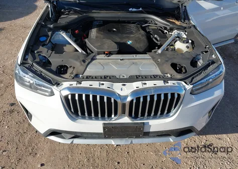 2022 BMW X3 xDrive30I z USA, uszkodzony, nr VIN 5UX53DP05N9J36491